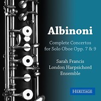 Sarah Francis & London Harpsichord Ensemble, Albinoni: Complete Solo Oboe Concertos