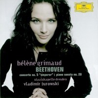 Helene Grimaud, Staatskapelle Dresden, Vladimir Jurowski, Beethoven: Concerto No.5 'Emperor', Piano Sonata No.28