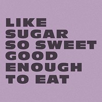 Chaka Khan, Like Sugar