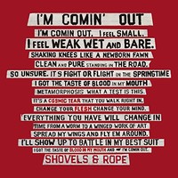 Shovels & Rope, I'm Comin' Out
