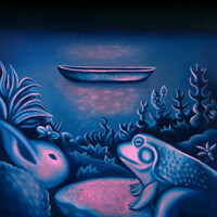 Jerkcurb, Night Fishing On A Calm Lake