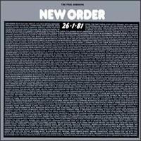 New Order, The Peel Sessions (26.1.81)