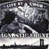 Agnostic Front, Live at CBGB mp3