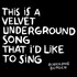 Rodolphe Burger, This Is a Velvet Underground Song That I'd Like to Sing mp3