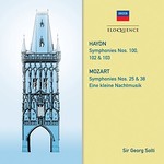 Georg Solti, Haydn: Symphonies 100, 102, 103. Mozart: Symphonies 25 & 38; Eine kleine Nachtmusik
