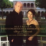 Ikuyo Nakamichi & Paavo Jarvi, Beethoven: Piano Concertos no. 5 "Emperor" & no. 3