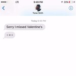 Tone Stith, Sorry I Missed Valentine's