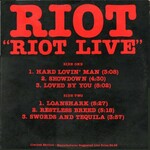 Riot, Riot Live EP