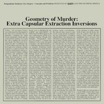 Earth & Black Noi$e, Geometry of Murder: Extra Capsular Extraction Inversions